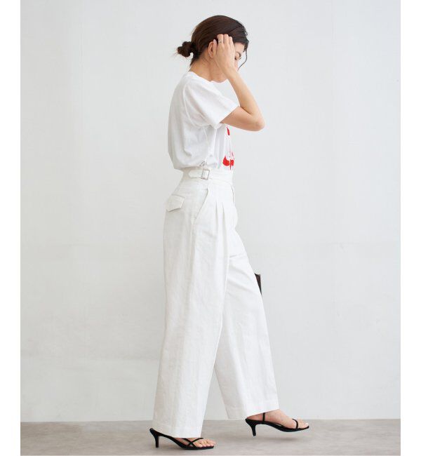 IENA「COUTURE D&rsquo;ADAM/クチュールドアダム TheStars&Stripes Tシャツ」|Tシャツ・カットソー|