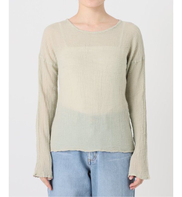 IENA「《追加》LES ATELIERS FRANCAIS DE CONFECTION ロングスリーブトップス」|シャツ・ブラウス|