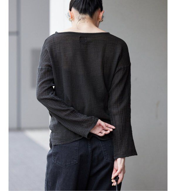 IENA「《追加》LES ATELIERS FRANCAIS DE CONFECTION ロングスリーブトップス」|シャツ・ブラウス|