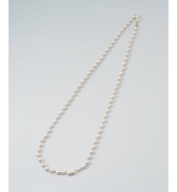 SLOBE IENA「SLOBE パールチェーンネックレス」|ネックレス|