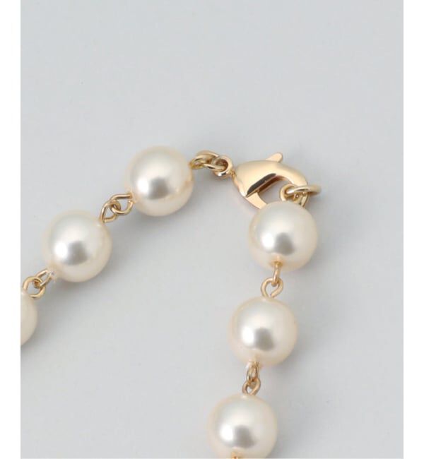 SLOBE IENA「SLOBE パールチェーンネックレス」|ネックレス|