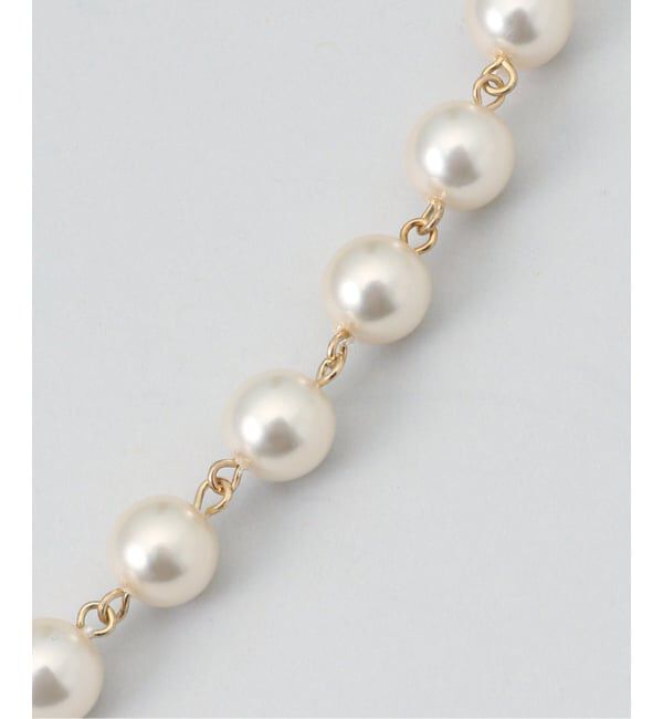 SLOBE IENA「SLOBE パールチェーンネックレス」|ネックレス|