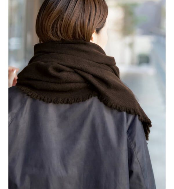 IENA「NIMNIMDUAI/ニムニムデュアイ PASHMINA WOOL PLANE STOLE ストール 276」|ストール|