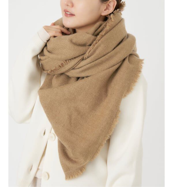 IENA「NIMNIMDUAI/ニムニムデュアイ PASHMINA WOOL PLANE STOLE ストール 276」|ストール|