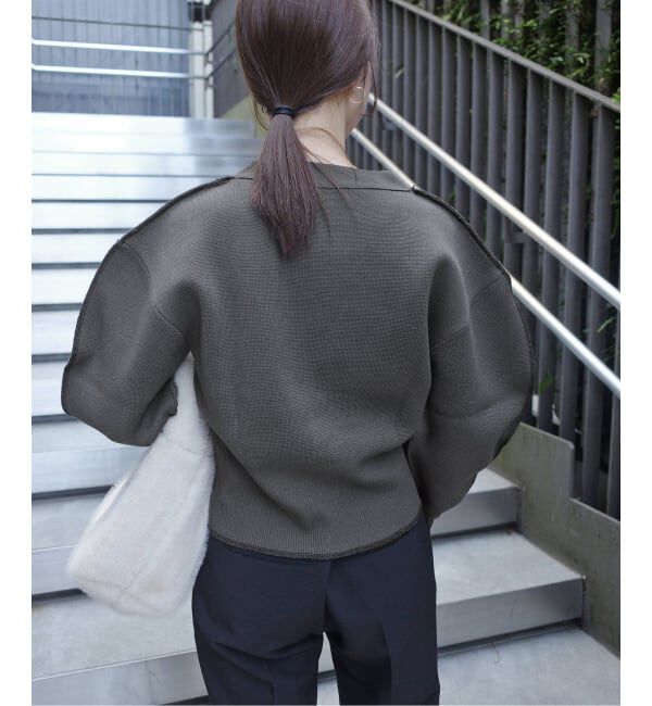 SLOBE IENA「PROVOKE/プロヴォーク コクーンスリーブカーデ PV-020035」|カーディガン|