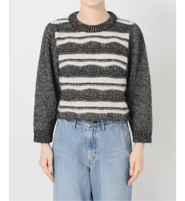IENA「モヘヤMIXラメニット」|ニット・セーター|