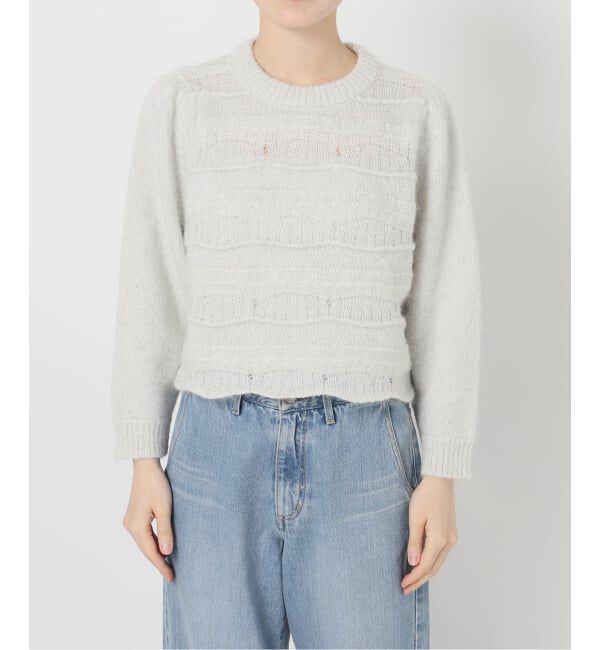 IENA「モヘヤMIXラメニット」|ニット・セーター|