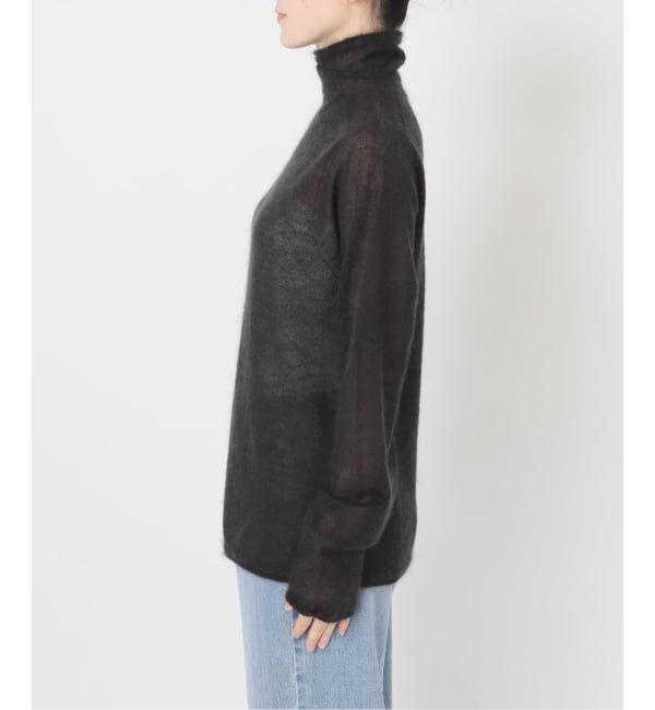 IENA「《追加》SUPER Kid MIX モヘアシアープルオーバー」|ニット・セーター|