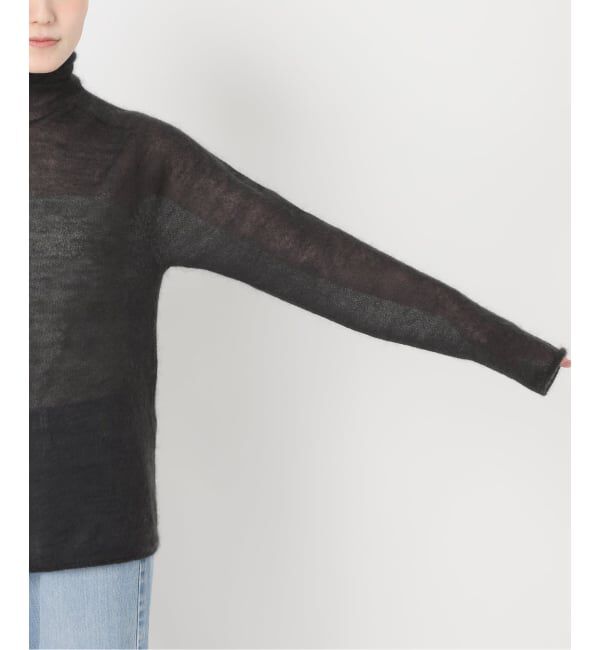 IENA「《追加》SUPER Kid MIX モヘアシアープルオーバー」|ニット・セーター|