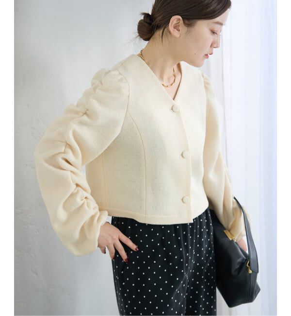 IENA「ブークレシャーリングブラウス」|シャツ・ブラウス|