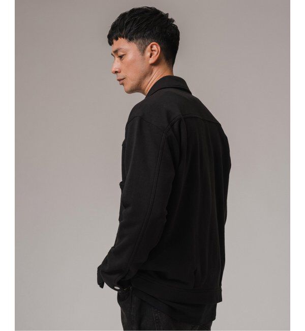 EDIFICE「LOOPWHEELER for LOWERCASE &times; POGGYTHEMAN スウェット トラッカージャケット」|スウェット・ジャージ|