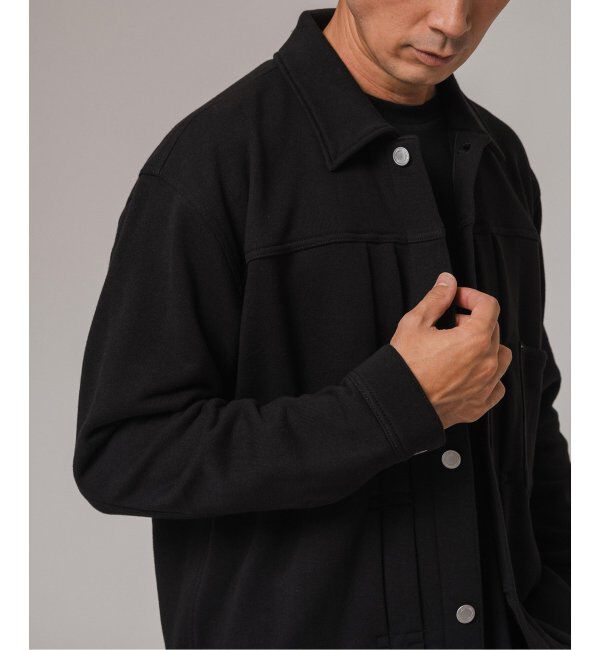 EDIFICE「LOOPWHEELER for LOWERCASE &times; POGGYTHEMAN スウェット トラッカージャケット」|スウェット・ジャージ|