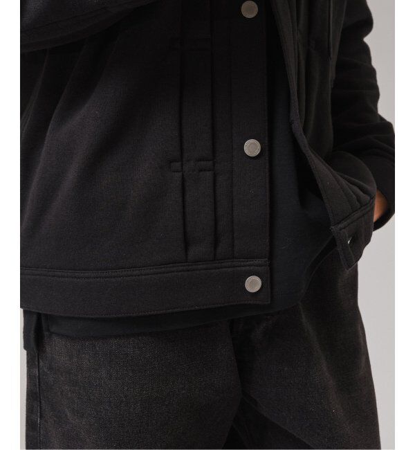 EDIFICE「LOOPWHEELER for LOWERCASE &times; POGGYTHEMAN スウェット トラッカージャケット」|スウェット・ジャージ|