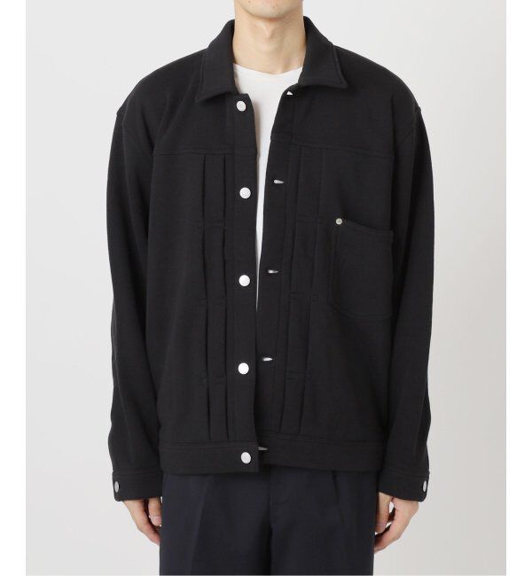 EDIFICE「LOOPWHEELER for LOWERCASE &times; POGGYTHEMAN スウェット トラッカージャケット」|スウェット・ジャージ|