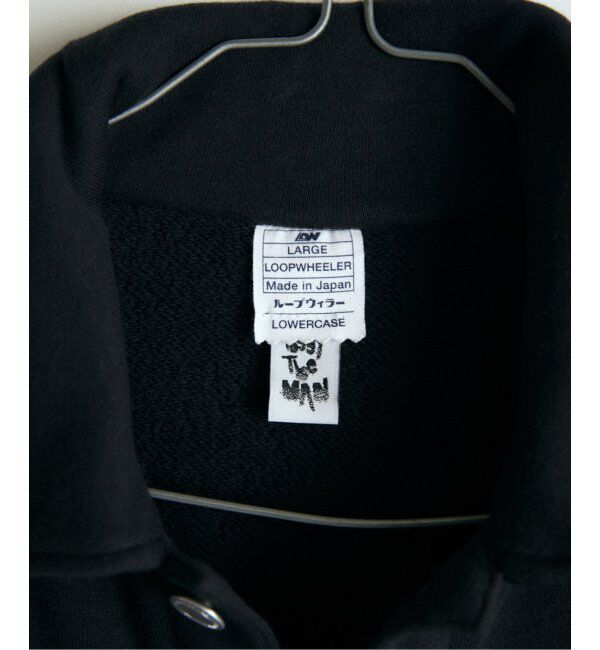 EDIFICE「LOOPWHEELER for LOWERCASE &times; POGGYTHEMAN スウェット トラッカージャケット」|スウェット・ジャージ|