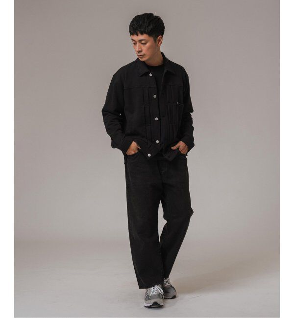 EDIFICE「LOOPWHEELER for LOWERCASE &times; POGGYTHEMAN スウェット トラッカージャケット」|スウェット・ジャージ|