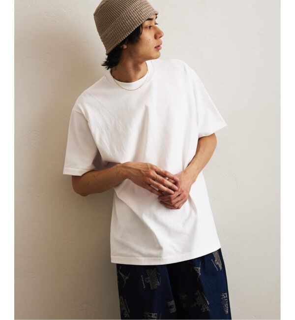 417 EDIFICE「&rdquo;WEB限定&rdquo; HANES T-SHIRT SHIRO / Tシャツ シロ HM1-X201」|Tシャツ・カットソー|