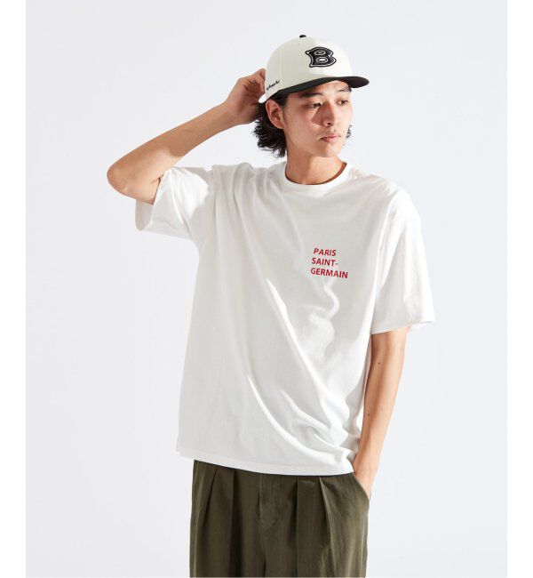 Paris Saint-Germain「【Paris Saint-Germain / パリ・サン＝ジェルマン】  JP FUTURE GRID TEE」|Tシャツ・カットソー|