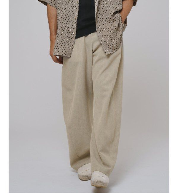 EDIFICE「《追加》3D フィット イージーパンツ(DRY PE)」|スラックス|