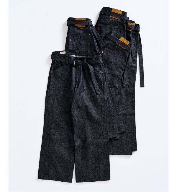 417 EDIFICE「LEVI&rsquo;S(R)/リーバイス(R) 別注 TWISTED BELTED デニムパンツ L28」|デニム|