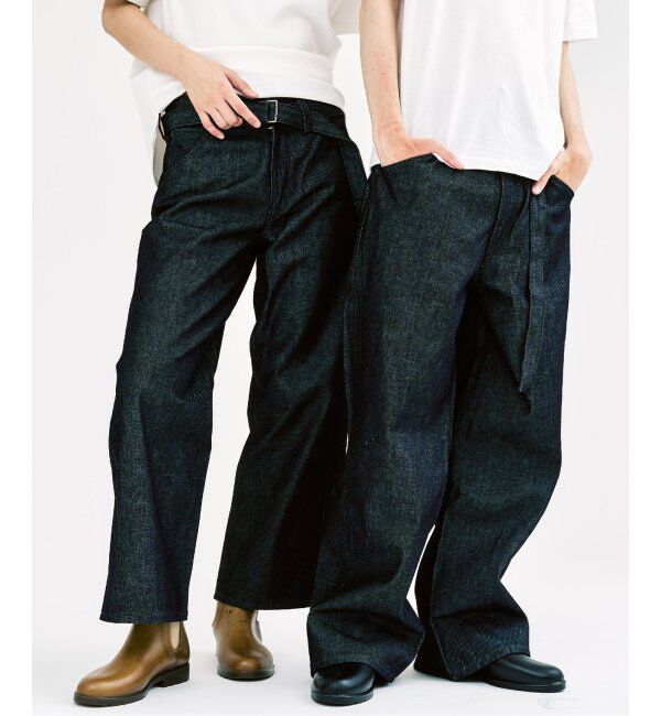 417 EDIFICE「LEVI&rsquo;S(R)/リーバイス(R) 別注 TWISTED BELTED デニムパンツ L28」|デニム|