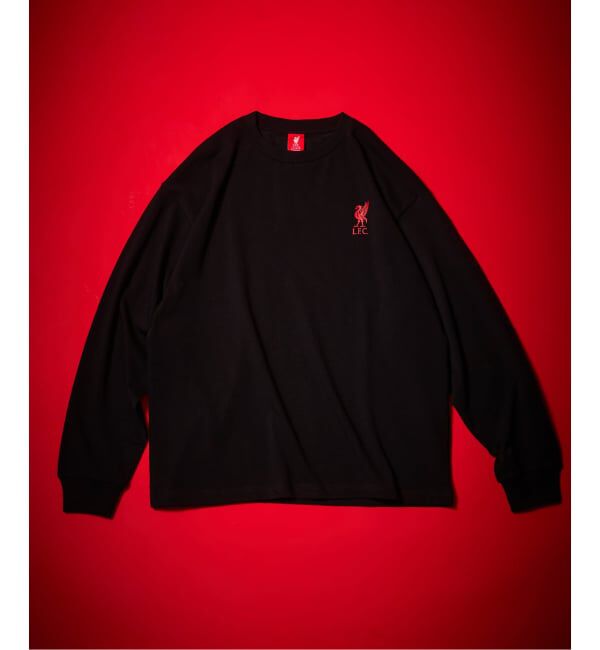 Liverpool FC「【Liverpool FC / リバプール FC】KOPITES  Print LS カットソー」|Tシャツ・カットソー|ブラック