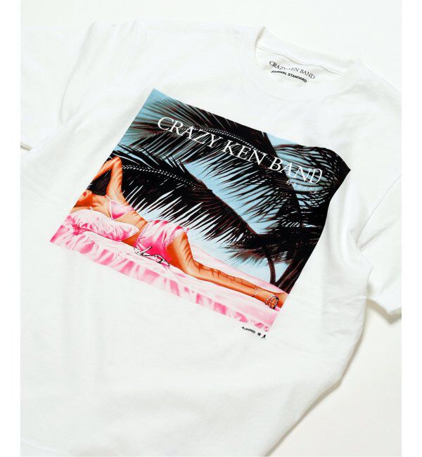 JOURNAL STANDARD「【CRAZY KEN BAND x JOURNAL STANDARD】GIRL Tシャツ」|Tシャツ・カットソー|