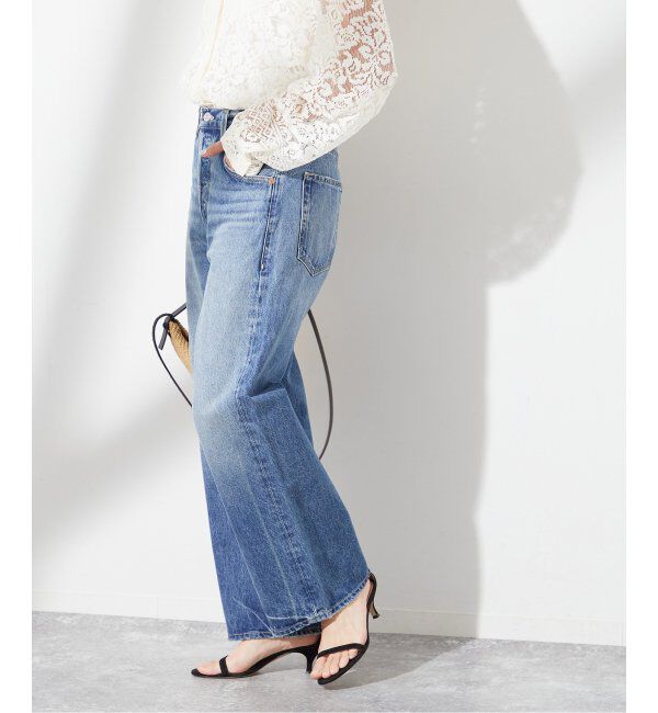 journal standard L'essage「【CITIZENS OF HUMANITY】GAUCHO VINTAGE WIDE：デニム」|デニム|