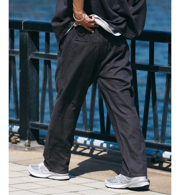 JOURNAL STANDARD relume「ヨーロピアンフラックス ガーメントダイ スクエアイージーパンツ」|その他|