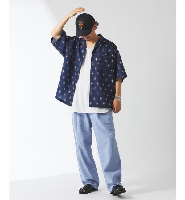 JOURNAL STANDARD relume「ヨーロピアンフラックス ガーメントダイ スクエアイージーパンツ」|その他|