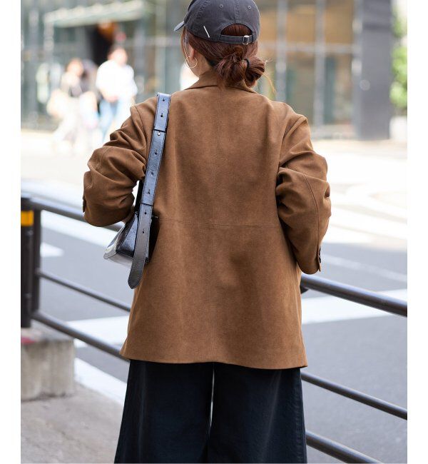 JOURNAL STANDARD「フェイクレザー/フェイクスエードジャケット」|ライダースジャケット|