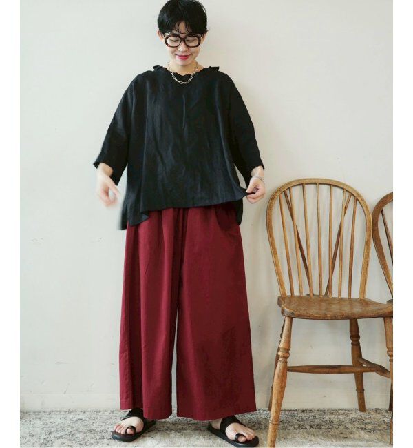 journal standard luxe「《追加》ツイル タックパンツ」|その他|