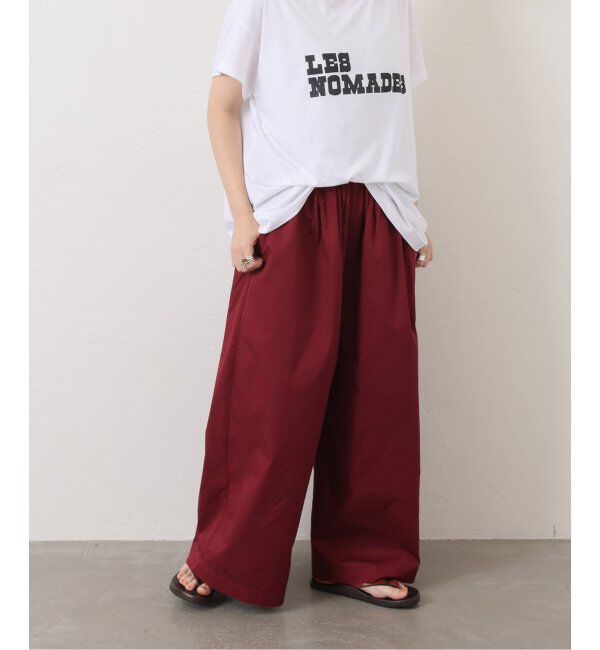 journal standard luxe「《追加》ツイル タックパンツ」|その他|