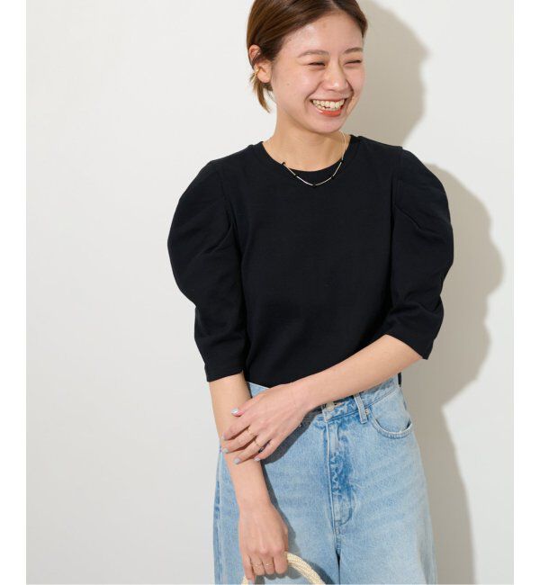 JOURNAL STANDARD relume「《WEB限定追加》スリーブコンシャスプルオーバー」|Tシャツ・カットソー|ブラック