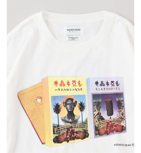 JOURNAL STANDARD「POTATO HEAD / ポテト ヘッド カセット テープ ロング スリーブ Tシャツ」|Tシャツ・カットソー|