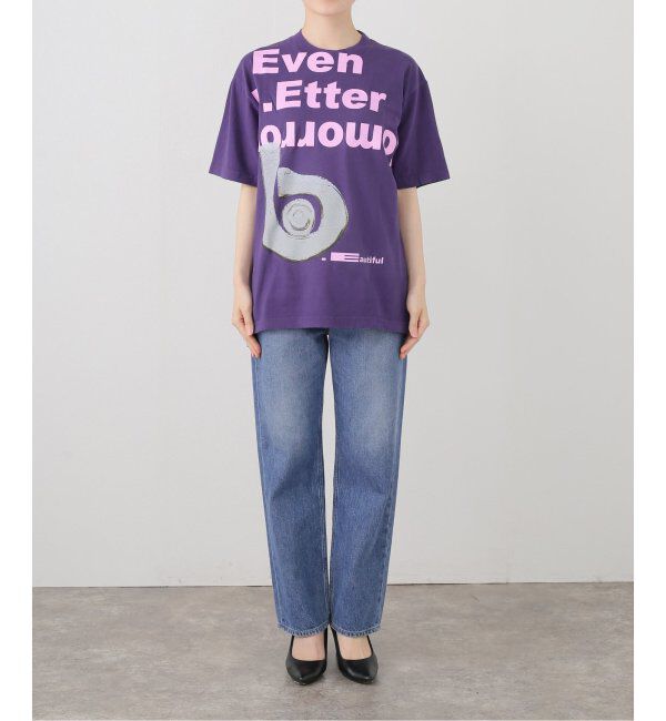 Oriens JOURNAL STANDARD「【b.Eautiful/ビューティフル】Even Better Tomorrow T-Shirt （パープル）」|Tシャツ・カットソー|
