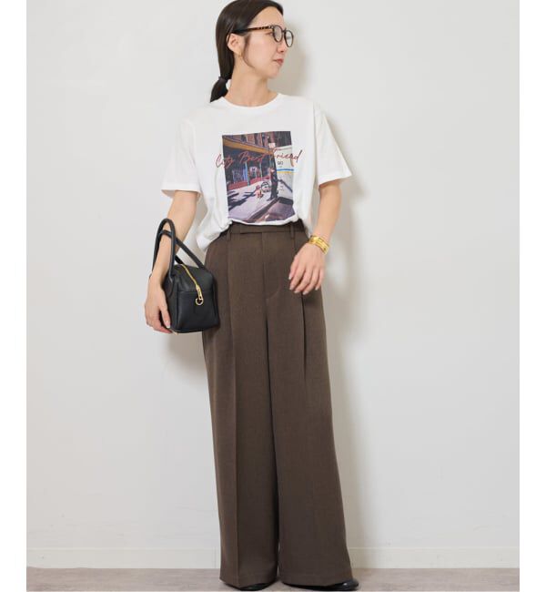 JOURNAL STANDARD relume「ツイーディーツイルタックワイドパンツ」|スラックス|