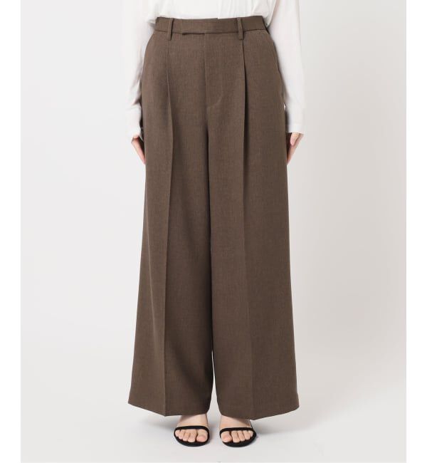 JOURNAL STANDARD relume「ツイーディーツイルタックワイドパンツ」|スラックス|