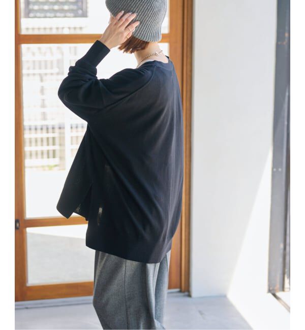 JOURNAL STANDARD relume「BiellaYarnワイドVネックカーディガン」|カーディガン|