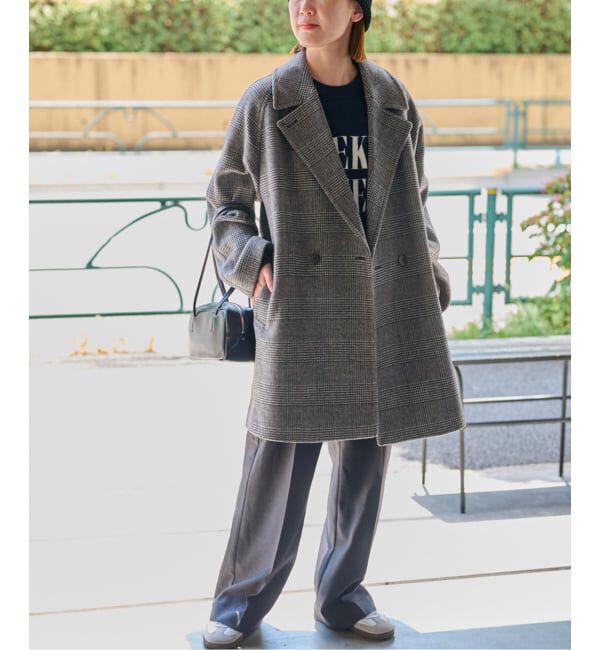 スーパーファインビーバーハーフコート（JOURNAL STANDARD relume