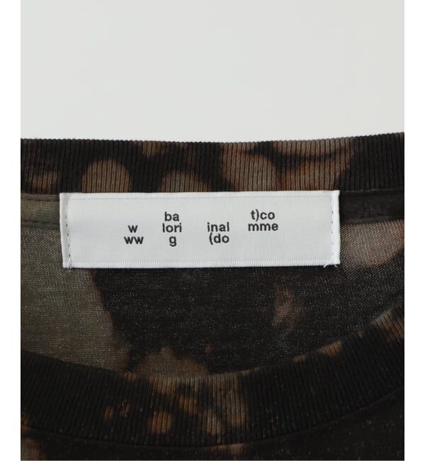 Oriens JOURNAL STANDARD「【BAL / バル】 LOGO TIE DYE TEE by YUKIDYE BAL-2162」|Tシャツ・カットソー|