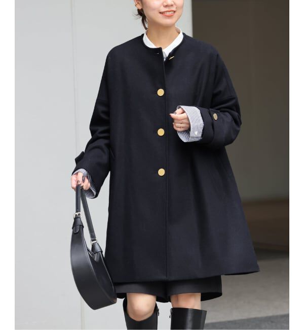 追加》別注【Traditional Weatherwear】MALTON N/C：ノーカラーコート