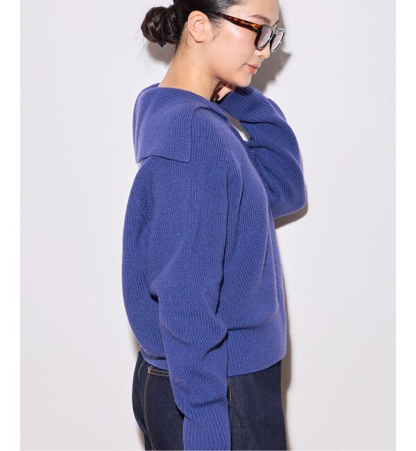 journal standard L'essage「バルーンセーラーカラーニット」|ニット・セーター|