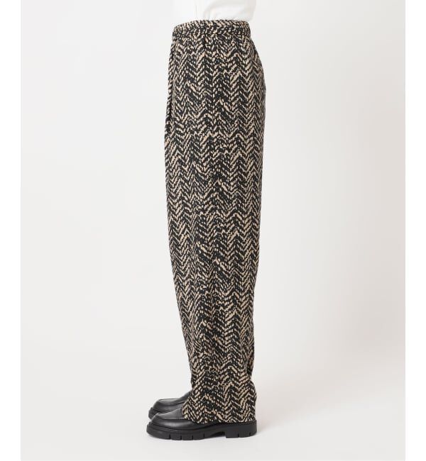 JOURNAL STANDARD「ランダムヘリンボーンプリントパンツ」|その他|