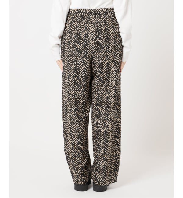 JOURNAL STANDARD「ランダムヘリンボーンプリントパンツ」|その他|