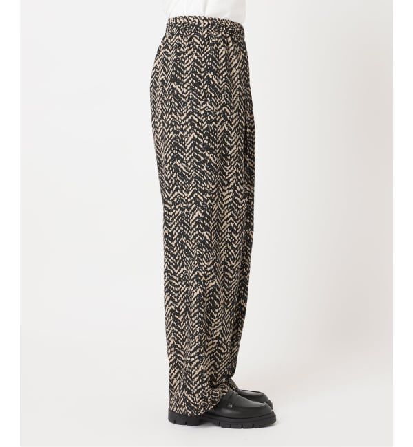 JOURNAL STANDARD「ランダムヘリンボーンプリントパンツ」|その他|