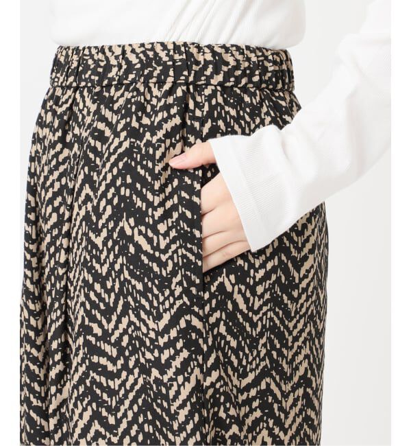 JOURNAL STANDARD「ランダムヘリンボーンプリントパンツ」|その他|