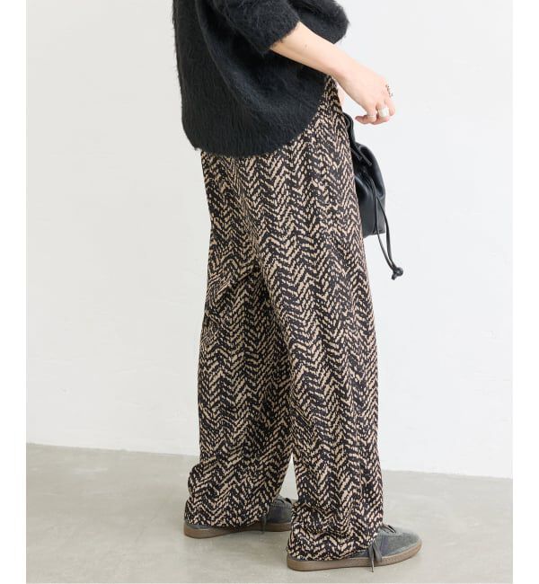 JOURNAL STANDARD「ランダムヘリンボーンプリントパンツ」|その他|