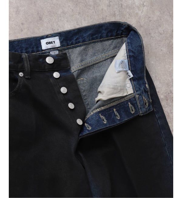 Oriens JOURNAL STANDARD「【OBEY / オベイ】CLASSIC BAGGY SPRAY DENIM　142010113」|デニム|