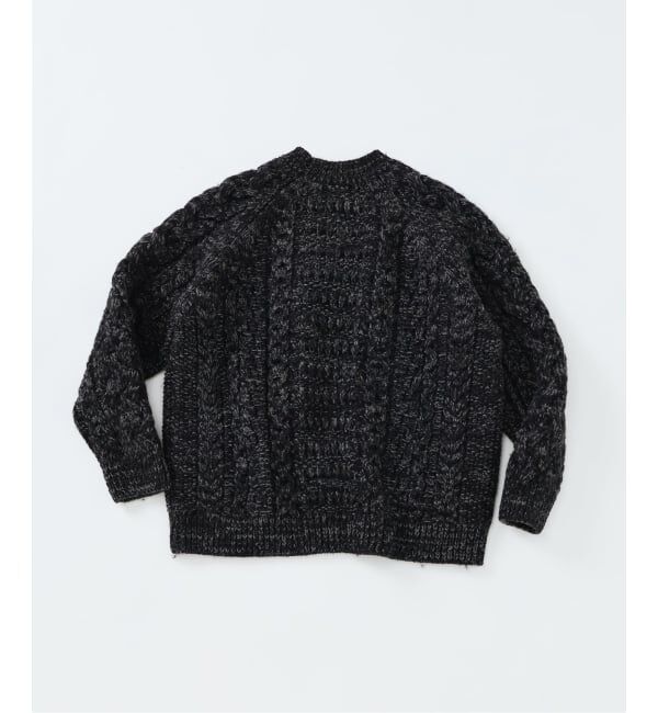 JOURNAL STANDARD relume「米富繊維 / Yonetomi 別注 アラン セーター」|ニット・セーター|